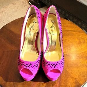 BRAND NEW SUGAR HOUSE PEEP TOES HIGH HEEL STILETTOS PUMP SHOES